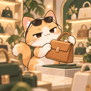 취향 직진 고양이 캐릭터