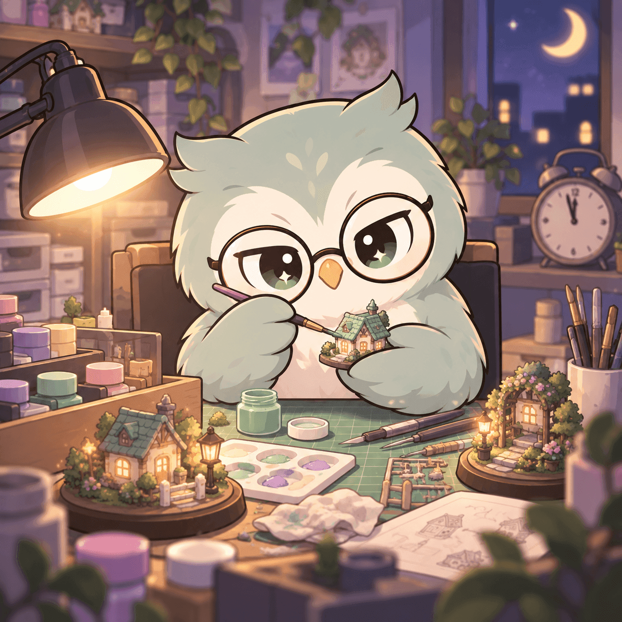 취미 광산의 곡괭이 캐릭터